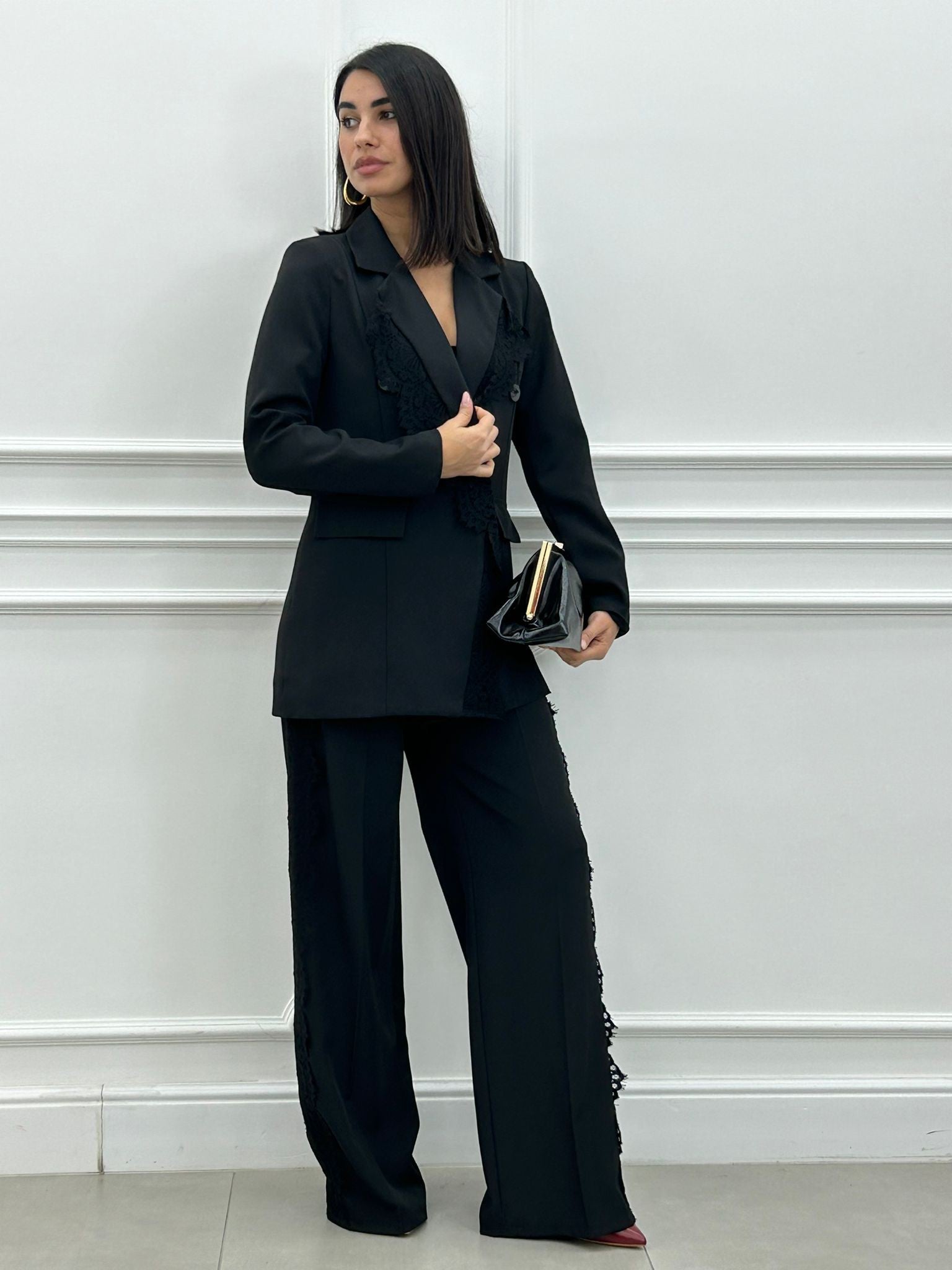 COORDINATO LACE SUIT NEW AI26