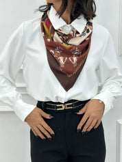 CAMICIA FOULARD NEW AI26