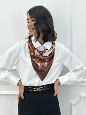 CAMICIA FOULARD NEW AI26