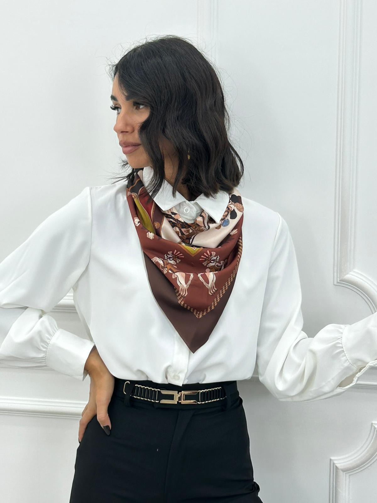 CAMICIA FOULARD NEW AI26