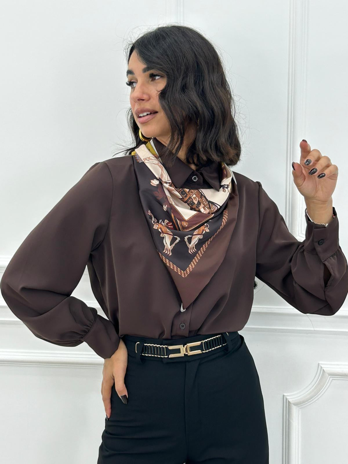 CAMICIA FOULARD NEW AI26