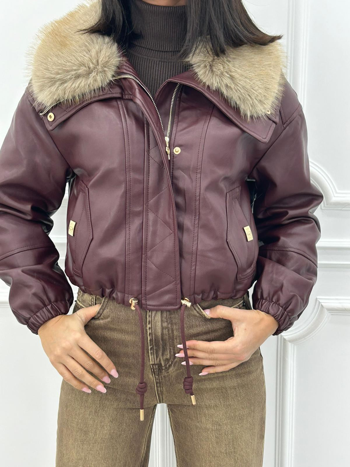 JACKET ECO-GLAM FUR NEW AI26