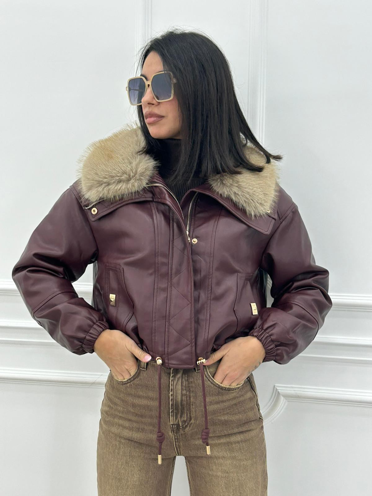 JACKET ECO-GLAM FUR NEW AI26