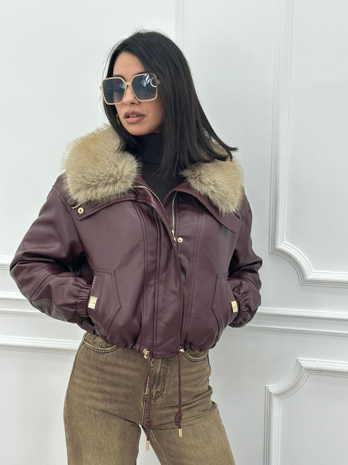 JACKET ECO-GLAM FUR NEW AI26