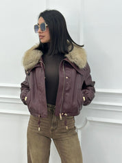 JACKET ECO-GLAM FUR NEW AI26