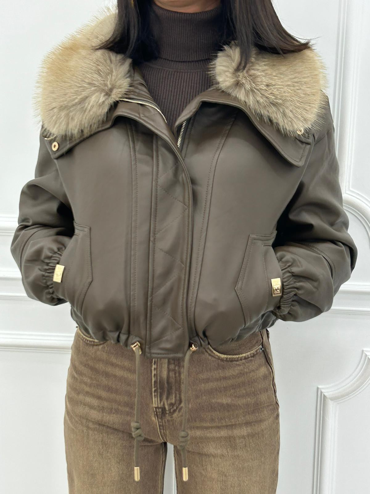 JACKET ECO-GLAM FUR NEW AI26