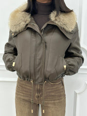 JACKET ECO-GLAM FUR NEW AI26
