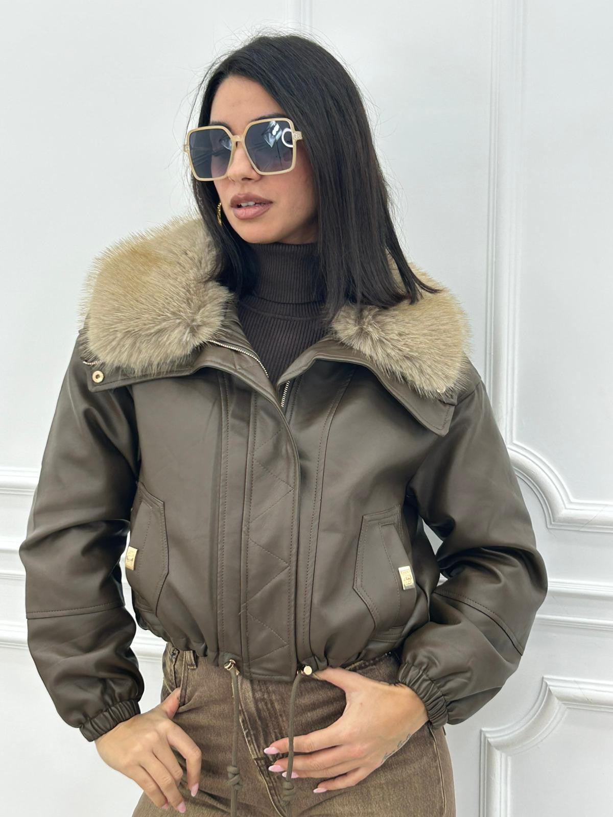 JACKET ECO-GLAM FUR NEW AI26