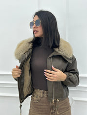 JACKET ECO-GLAM FUR NEW AI26