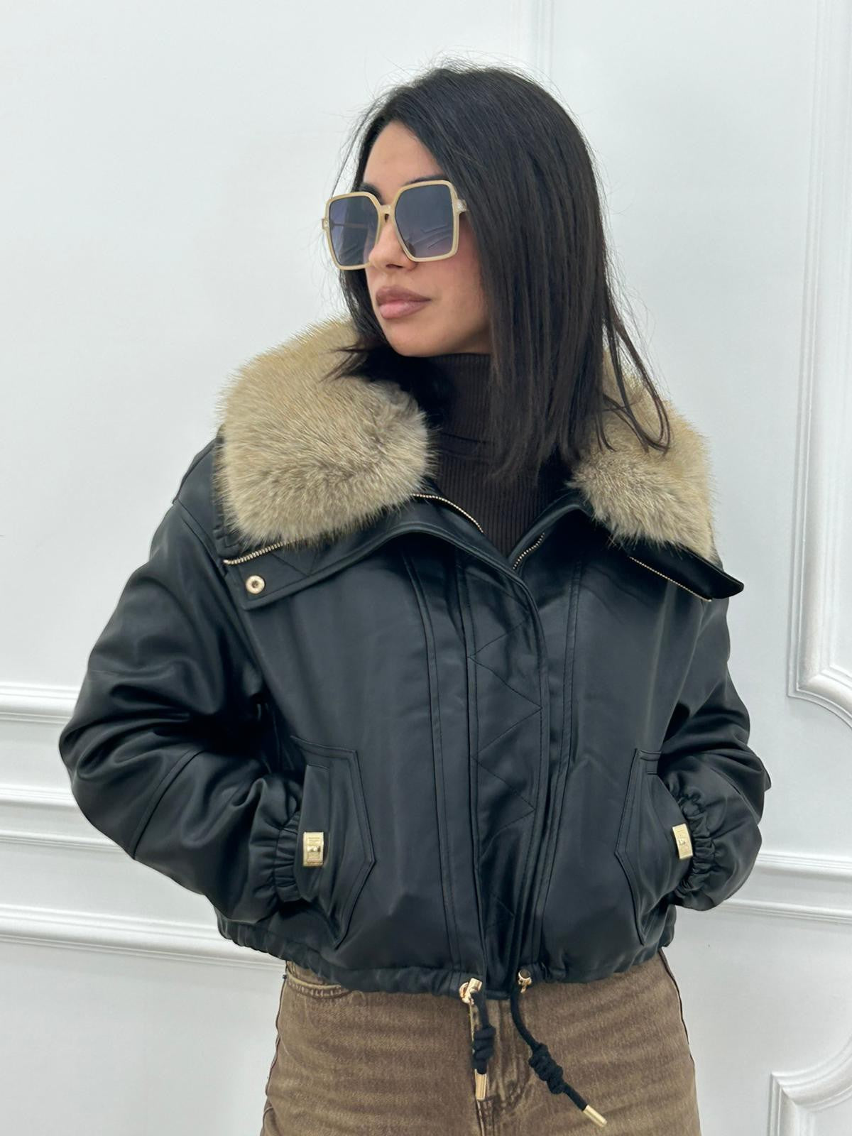 JACKET ECO-GLAM FUR NEW AI26