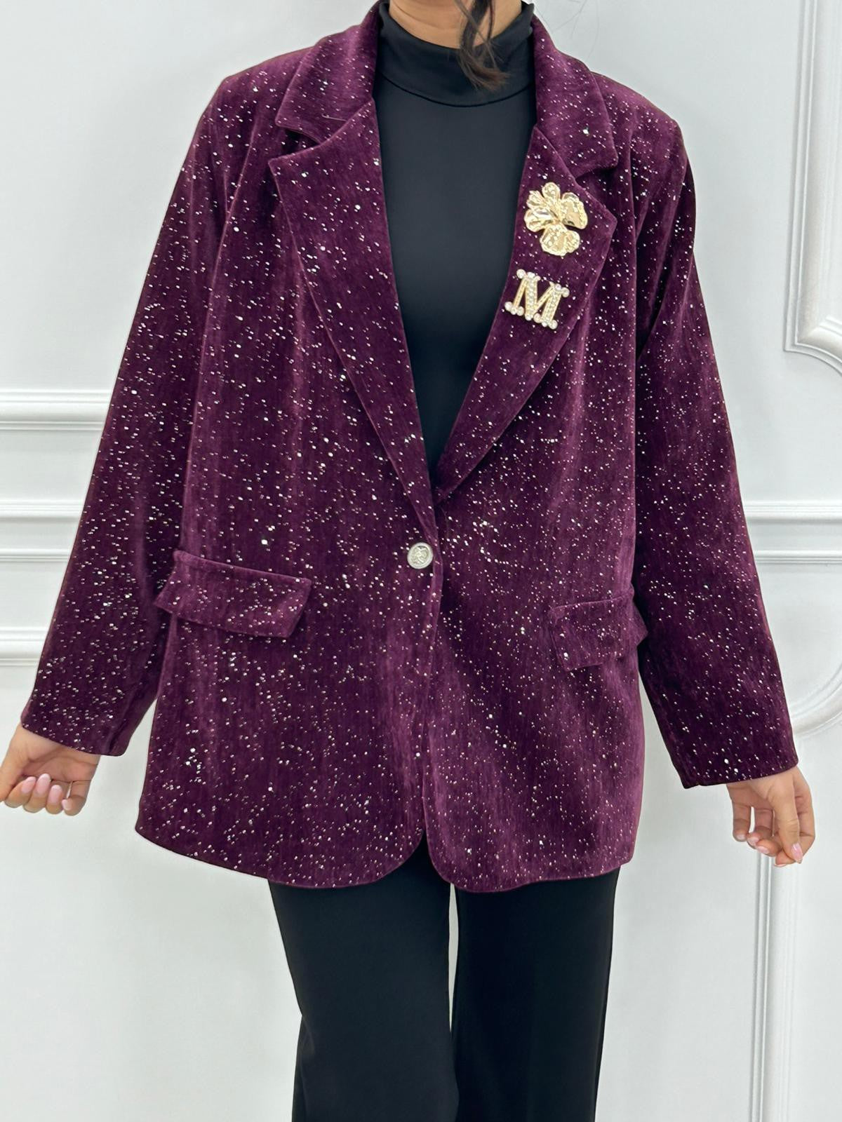 GIACCA LUREX BLOOM NEW AI26