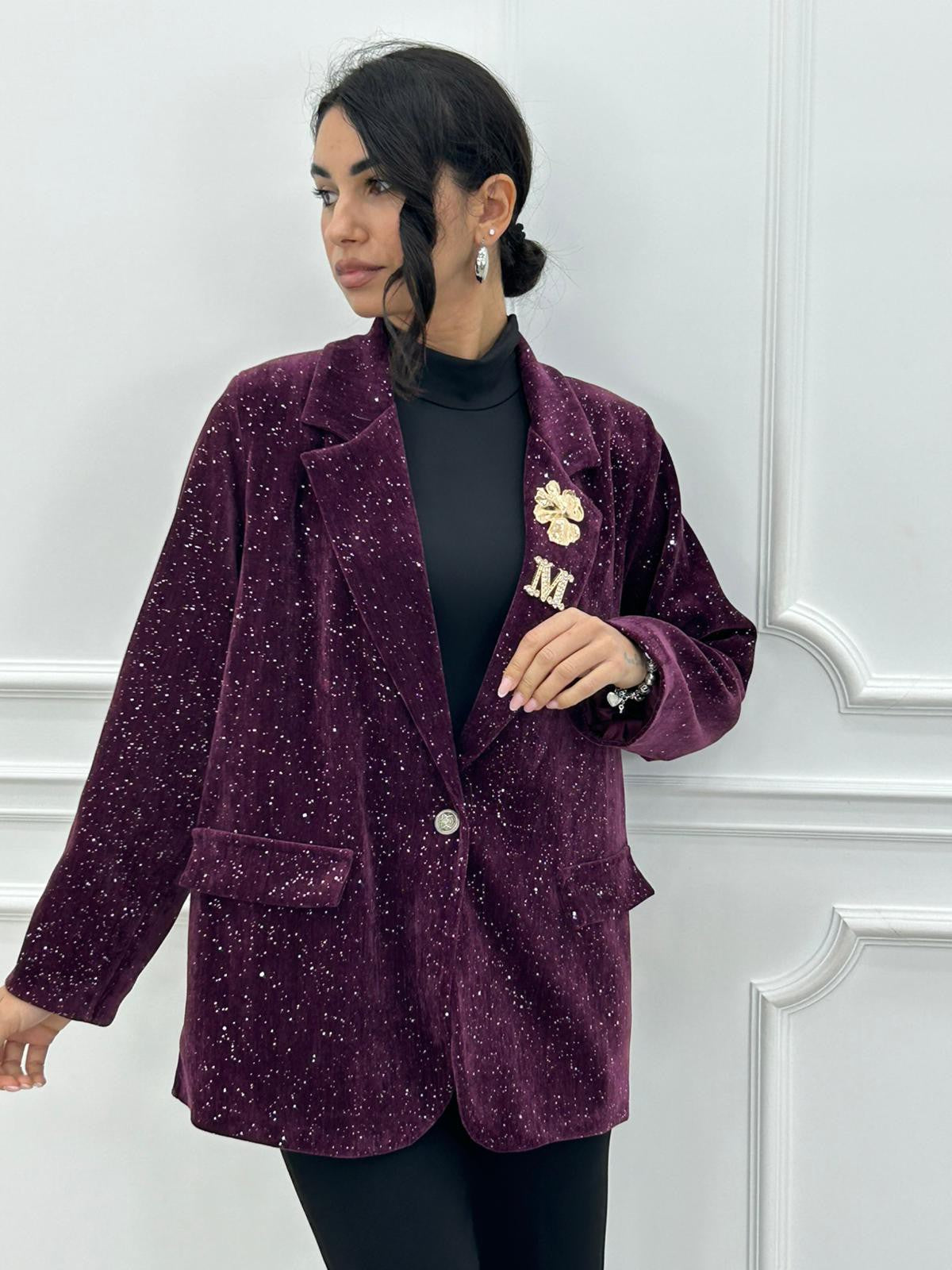 GIACCA LUREX BLOOM NEW AI26