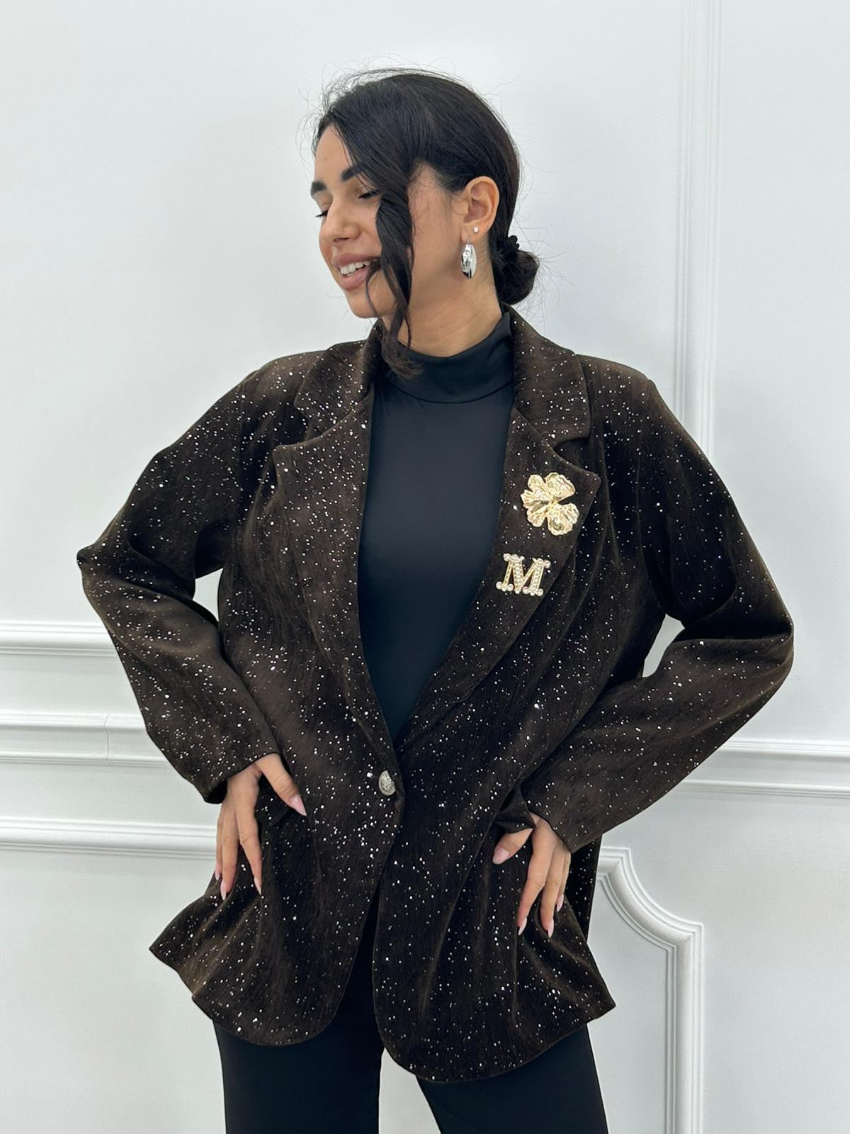 GIACCA LUREX BLOOM NEW AI26