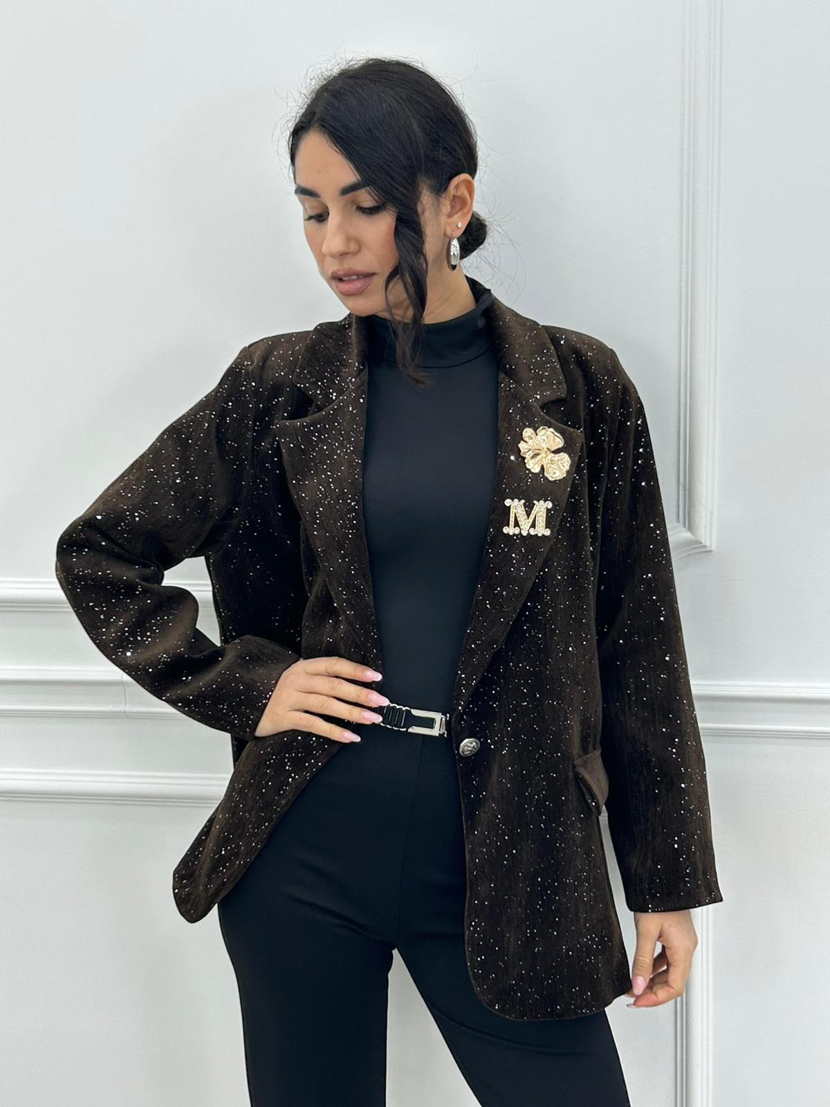 GIACCA LUREX BLOOM NEW AI26