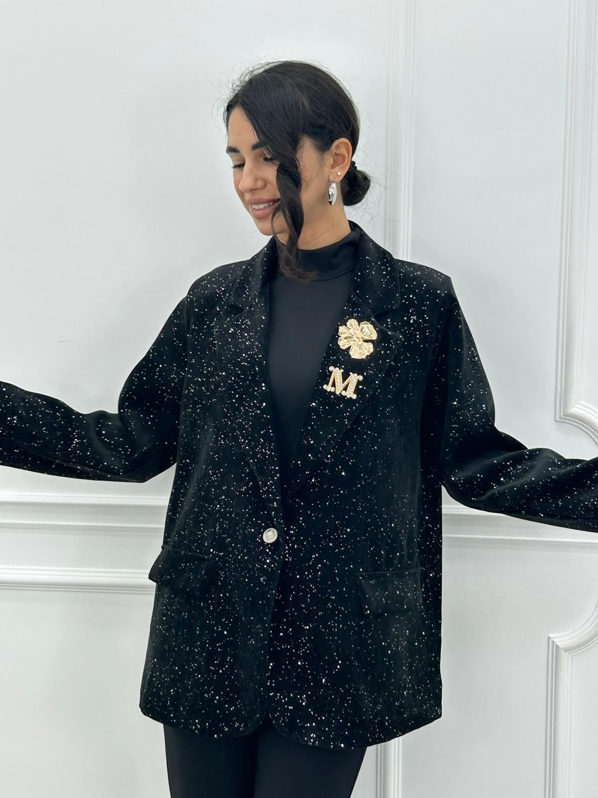 GIACCA LUREX BLOOM NEW AI26