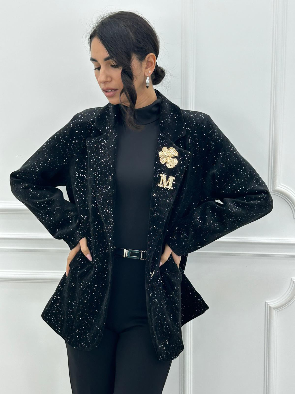 GIACCA LUREX BLOOM NEW AI26