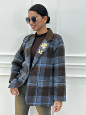 GIACCA CHECK E PINS NEW AI26