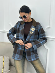 GIACCA CHECK E PINS NEW AI26