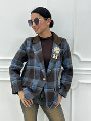 GIACCA CHECK E PINS NEW AI26