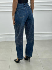 JEANS BALLOON STRASS NEW AI26