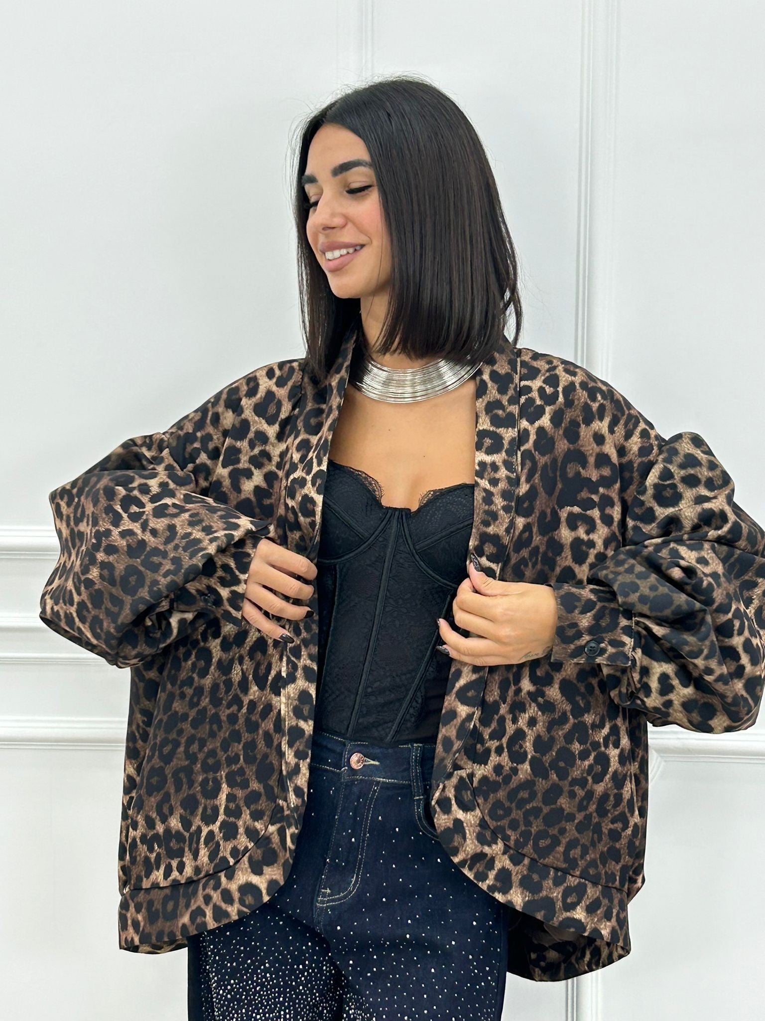 BLAZER LEOPARD CHIC NEW AI26