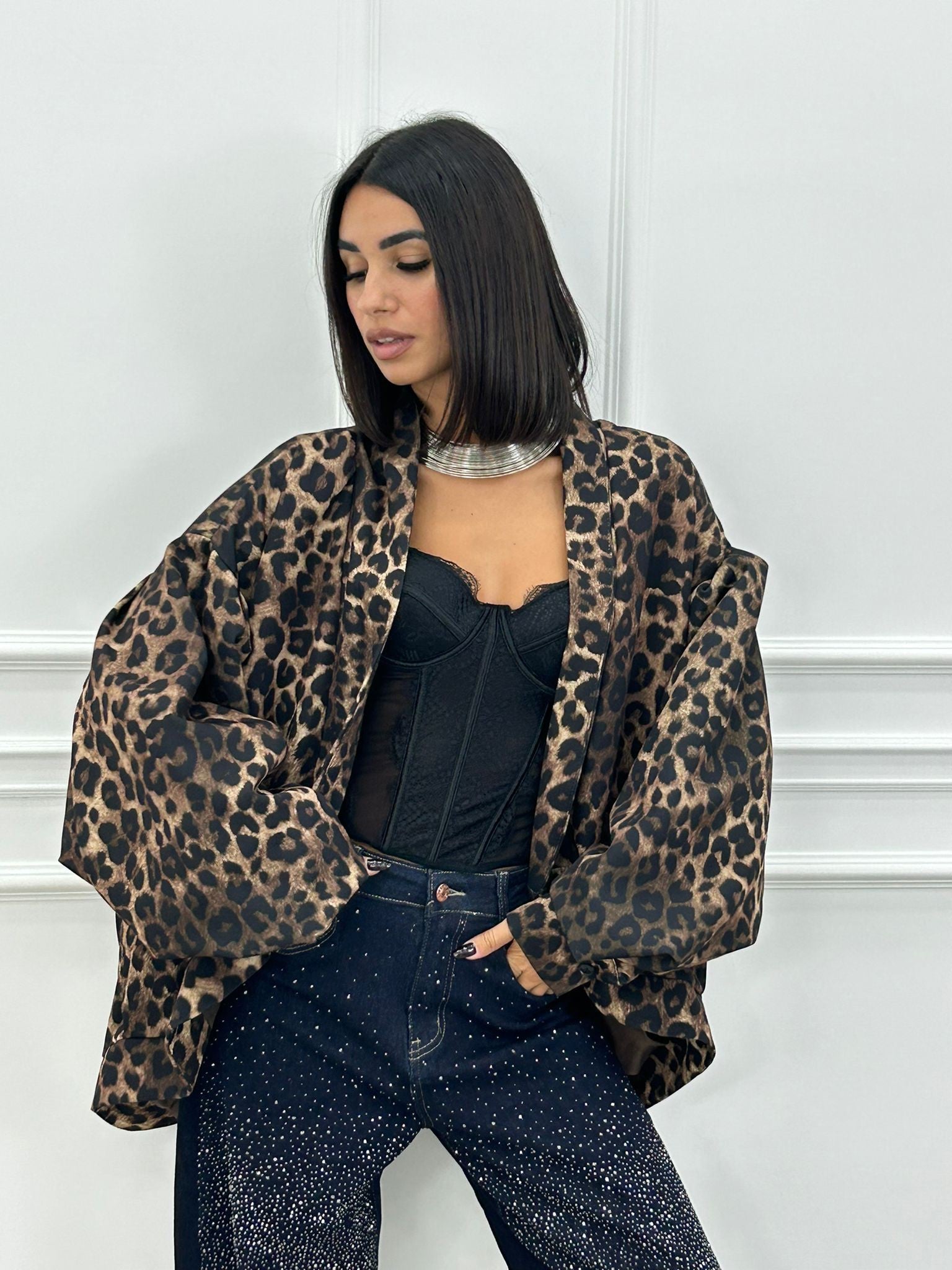 BLAZER LEOPARD CHIC NEW AI26