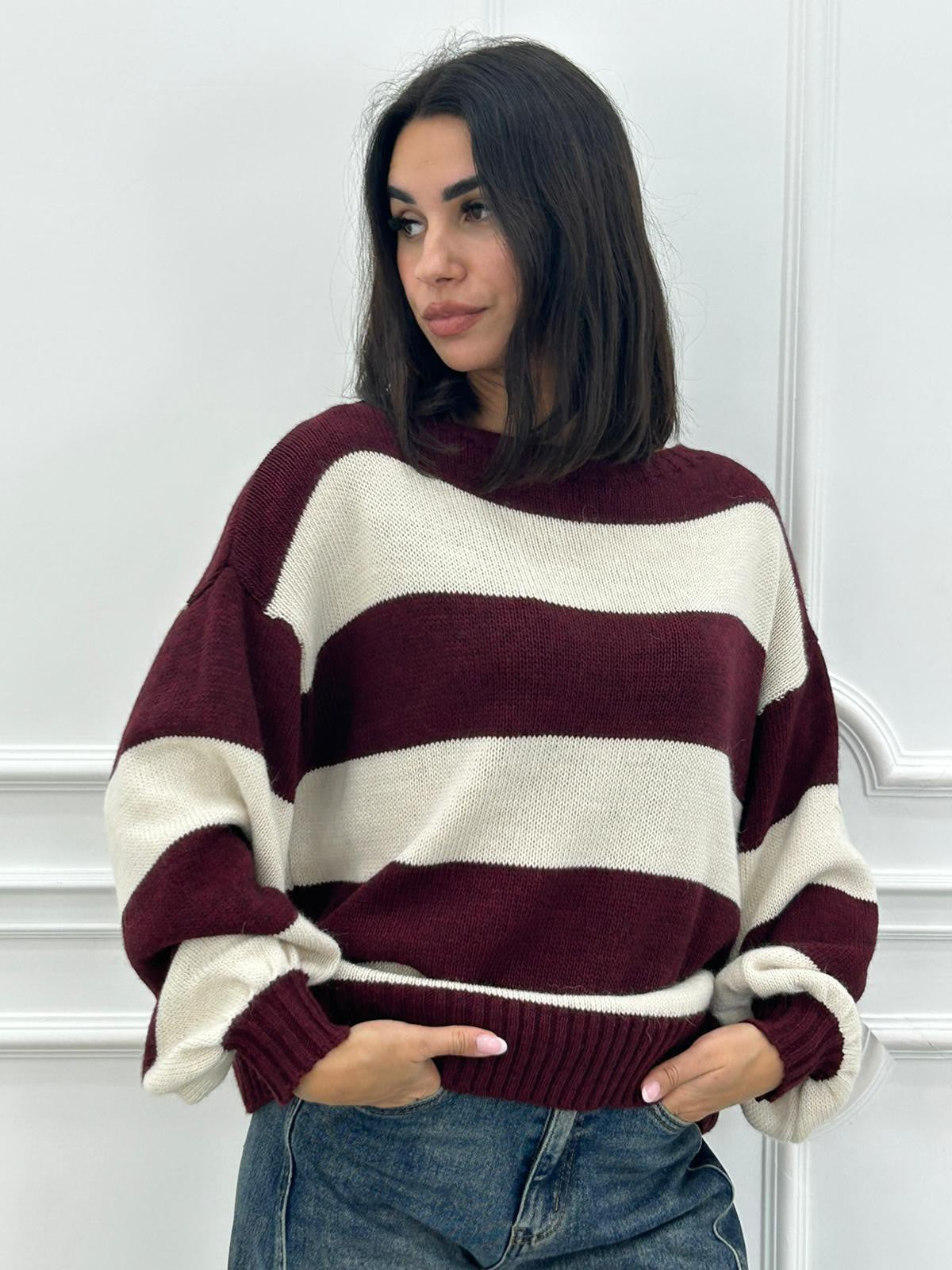 MAGLIONE STRIPES NEW AI26