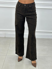 JEANS LEOPARD PRINT NEW AI26