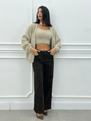 JEANS LEOPARD PRINT NEW AI26