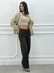 JEANS LEOPARD PRINT NEW AI26