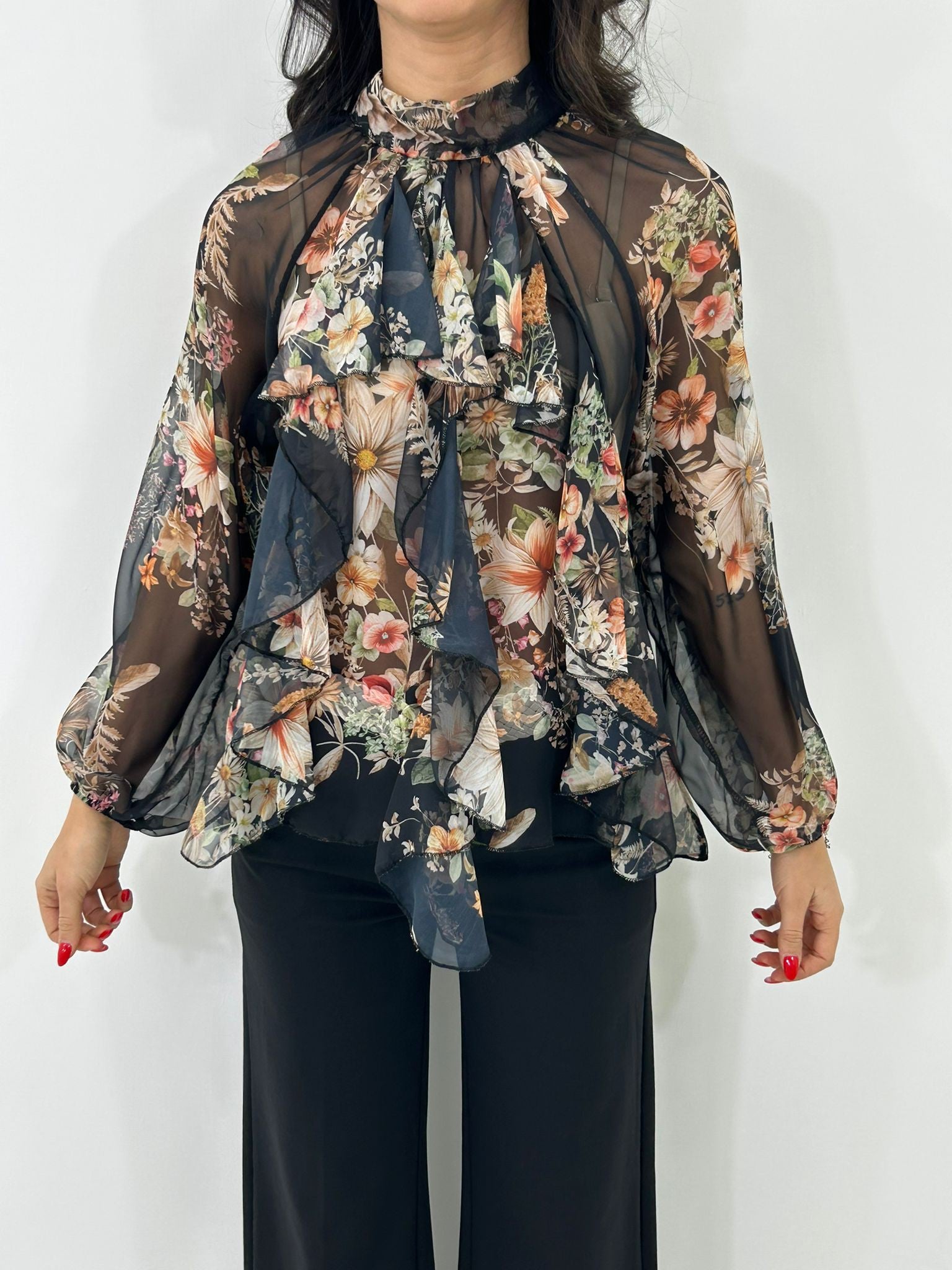 CAMICIA GEORGETTE NEW P/E26