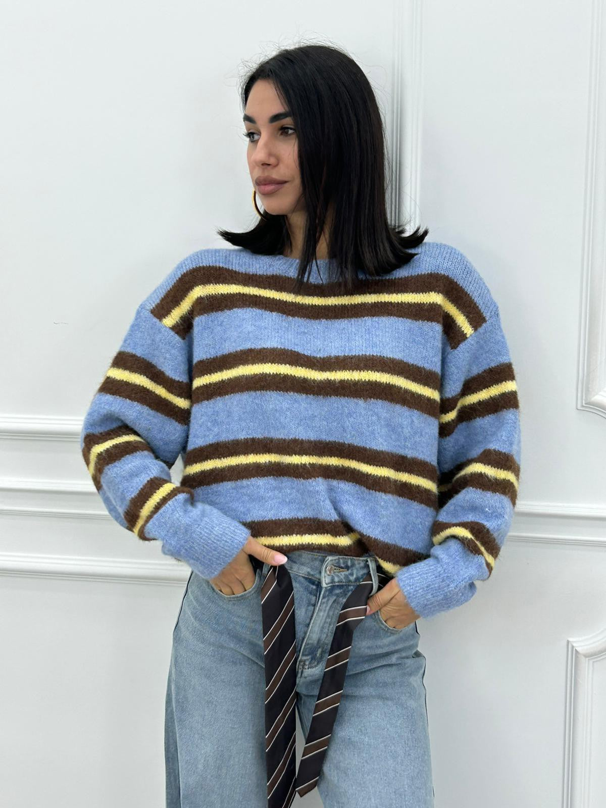 MAGLIONCINO STRIPED EASE NEW AI26