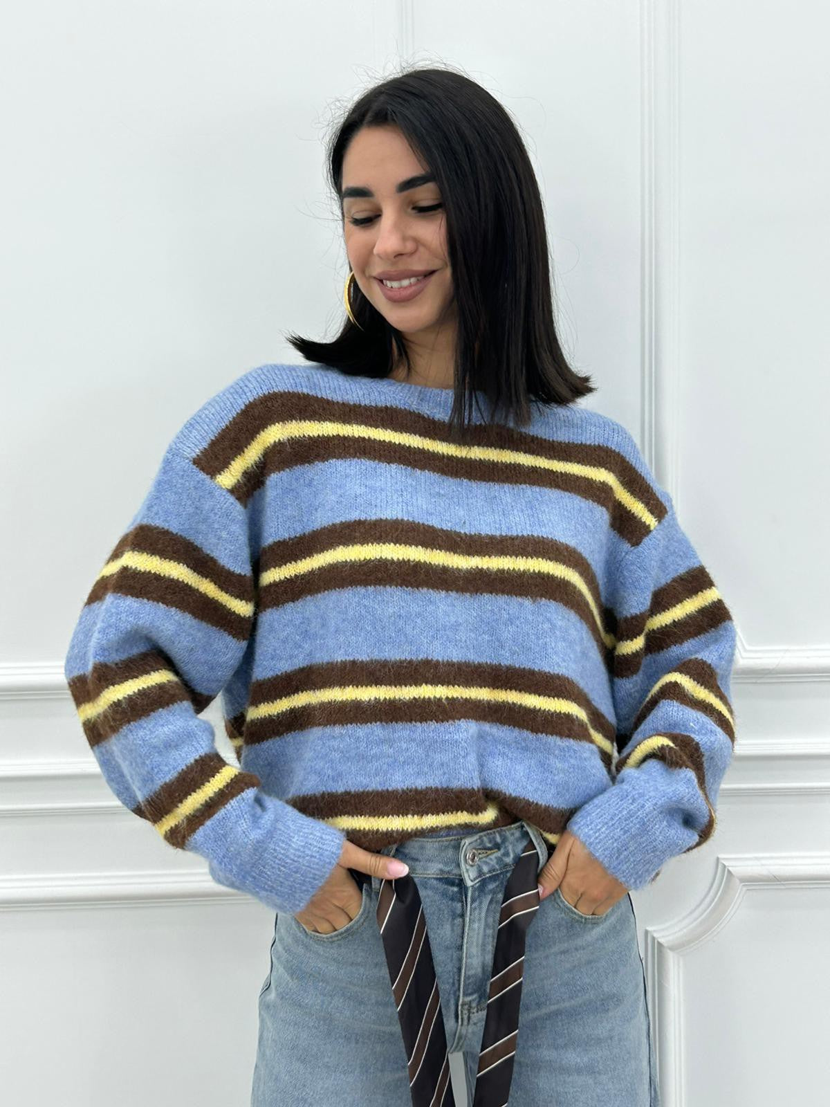 MAGLIONCINO STRIPED EASE NEW AI26