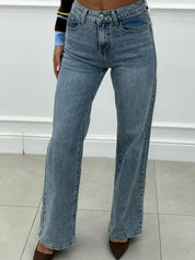 JEANS STRAIGHT CON STRAPPI NEW AI26