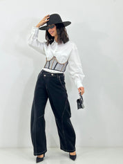 JEANS DARK OUTLINE NEW P/E26