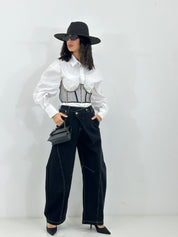 JEANS DARK OUTLINE NEW P/E26