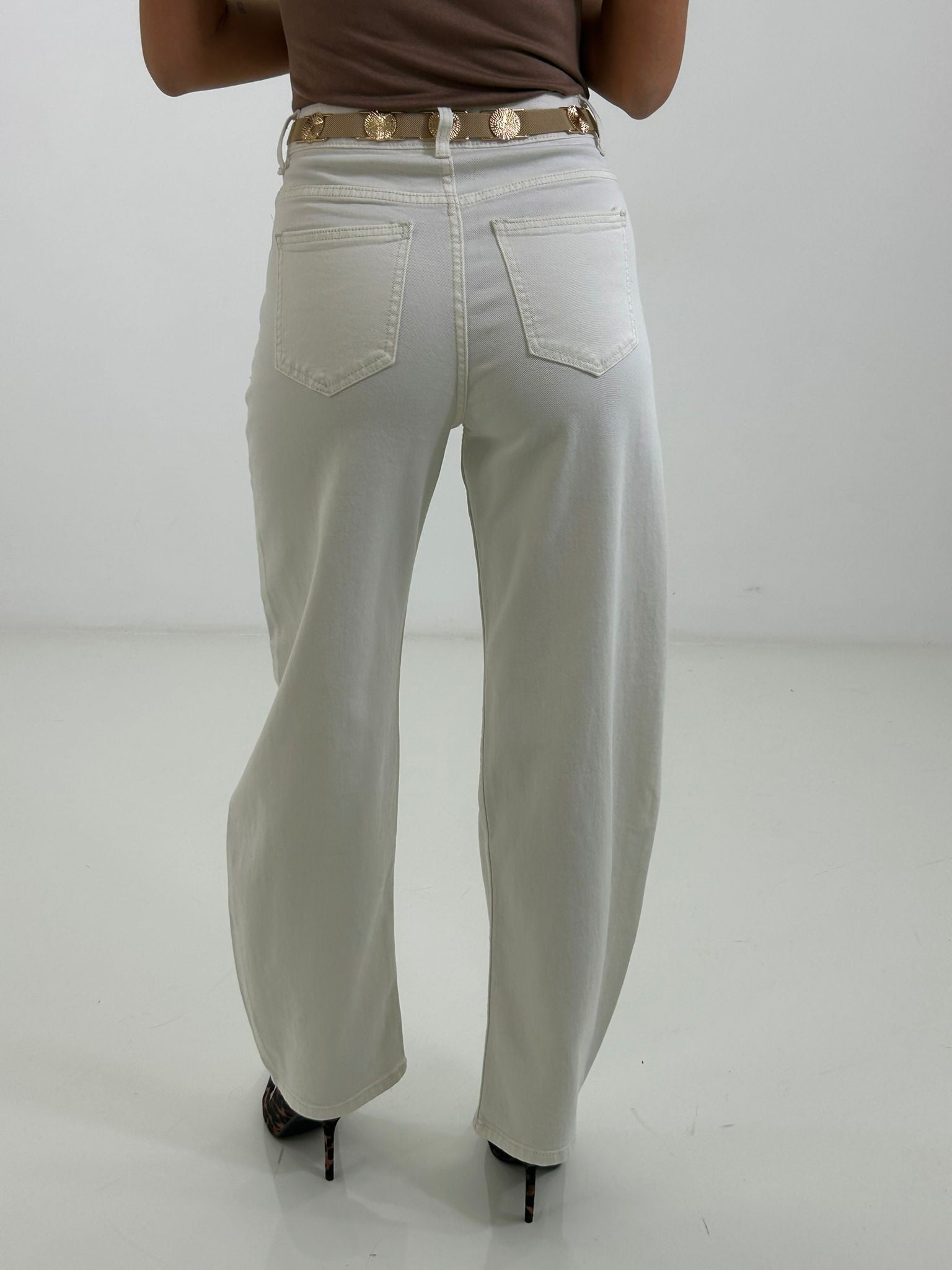 JEANS BLN WHITE NEW P/E26