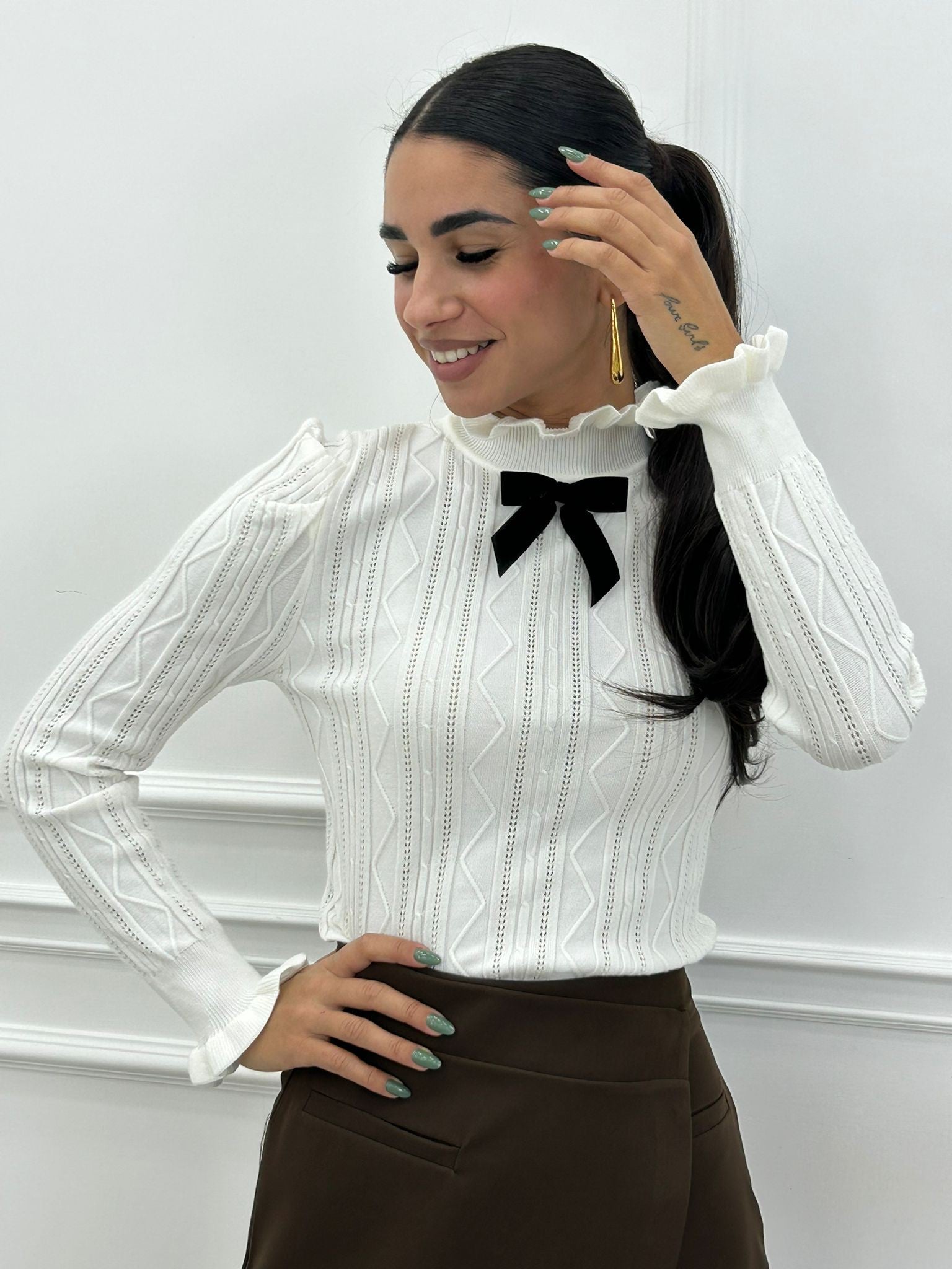 MAGLIA CON FIOCCO NEW AI26