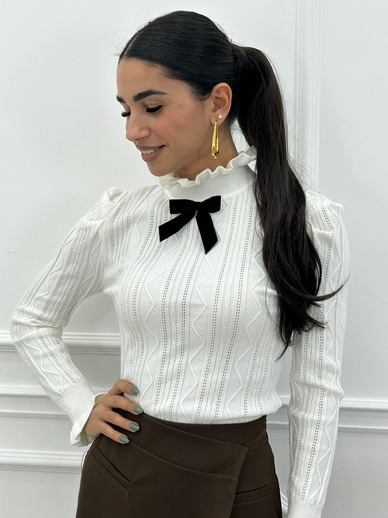 MAGLIA CON FIOCCO NEW AI26