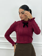 MAGLIA CON FIOCCO NEW AI26