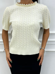 MAGLIA PEARL KNIT NEW AI26