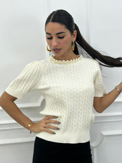 MAGLIA PEARL KNIT NEW AI26