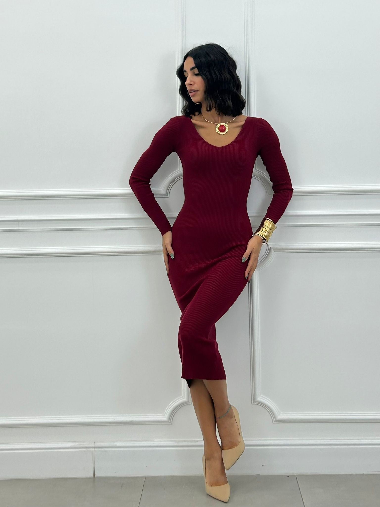 VESTITO LANA SLIM NEW AI26