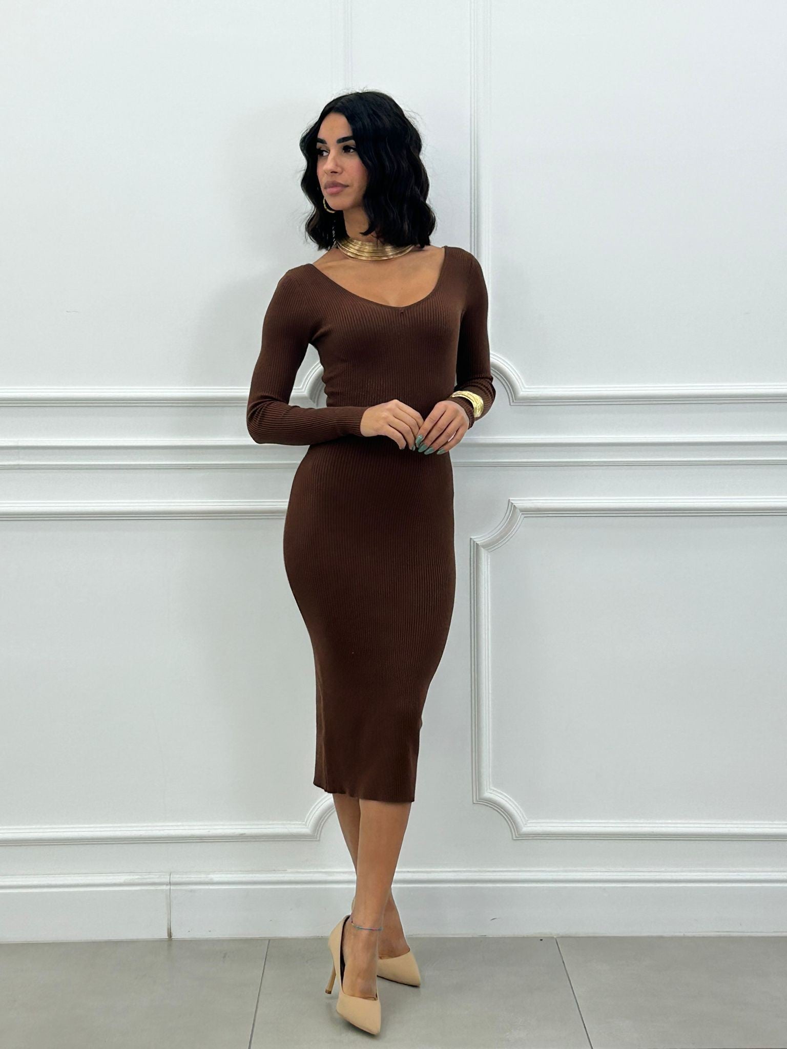 VESTITO LANA SLIM NEW AI26