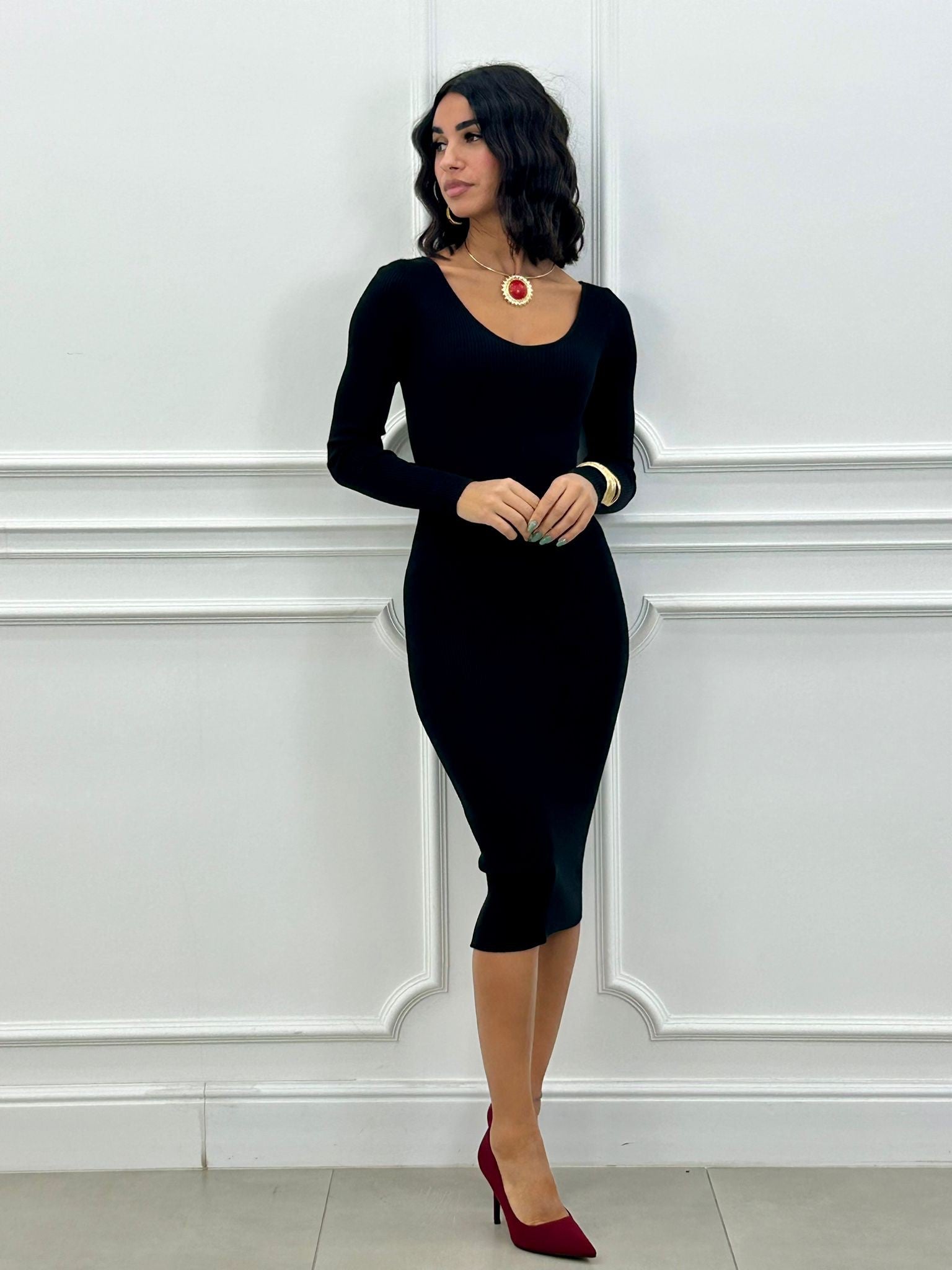 VESTITO LANA SLIM NEW AI26