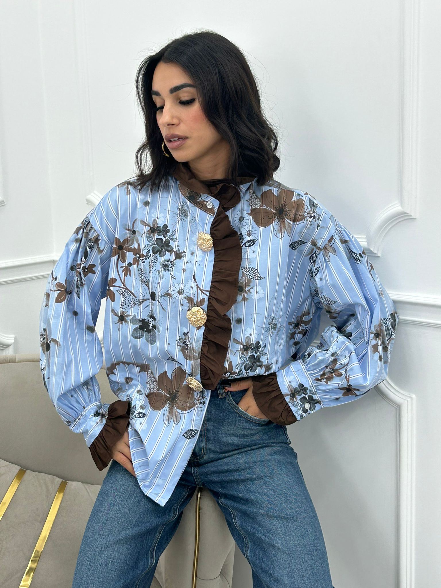 CAMICIA LUXE PRINT NEW AI26