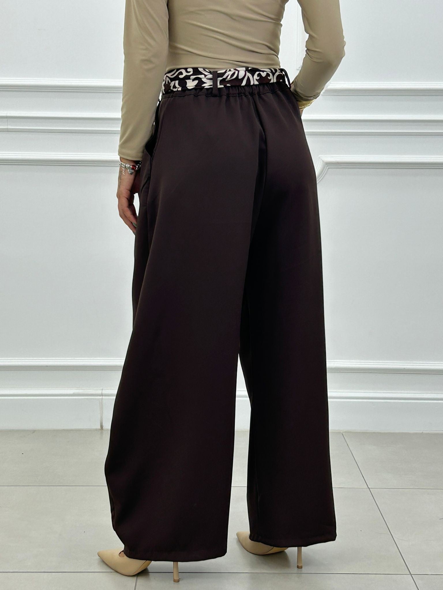BALLOON PANTS CON FOULARD NEW AI26