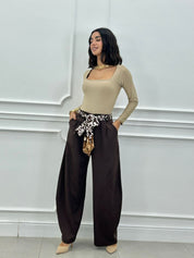 BALLOON PANTS CON FOULARD NEW AI26