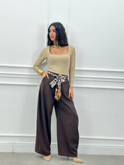 BALLOON PANTS CON FOULARD NEW AI26
