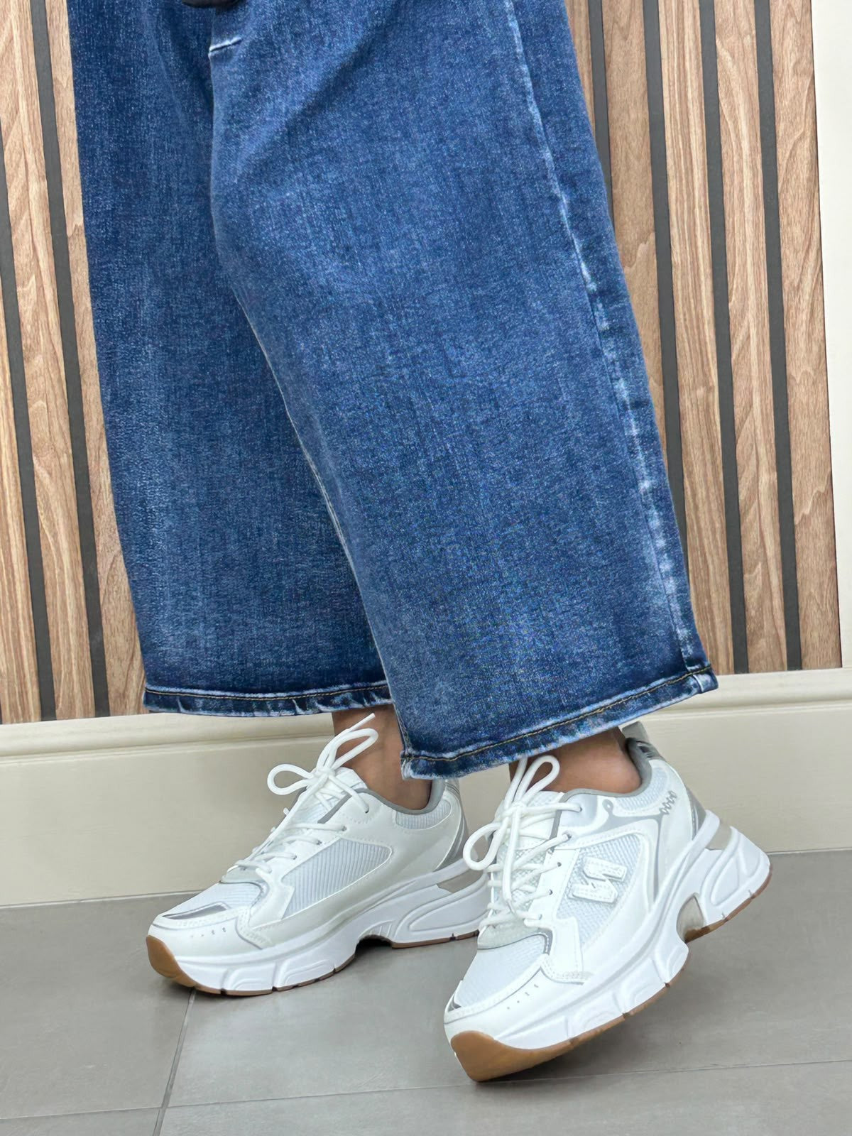 SNEAKER SILVER NEW AI/27